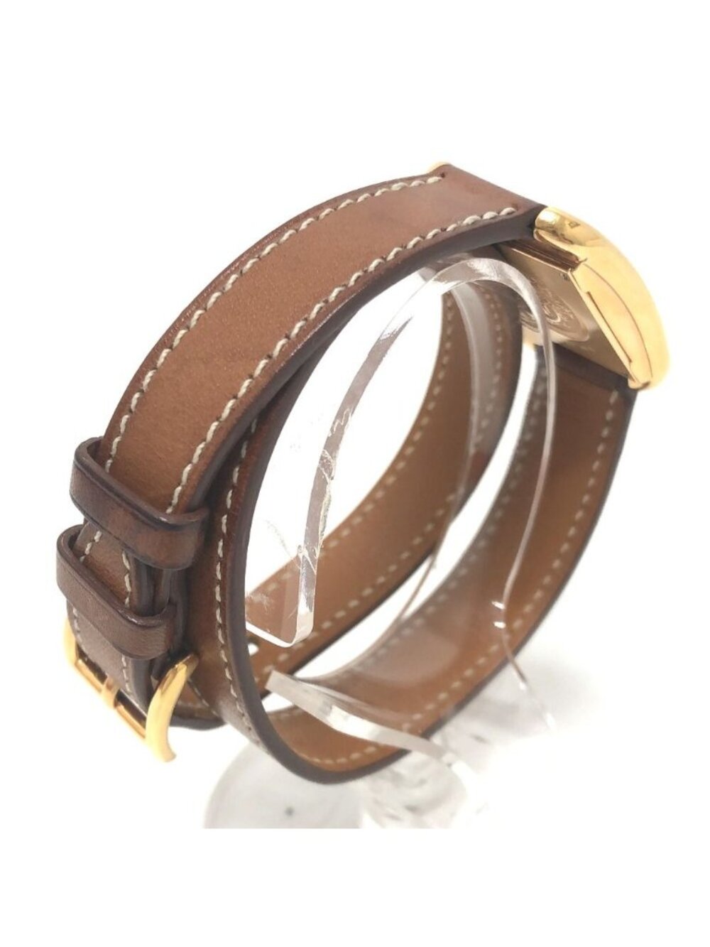 Hermes Watch 18k Pink Gold Cape Cod Double Tour - Picture 3 of 9